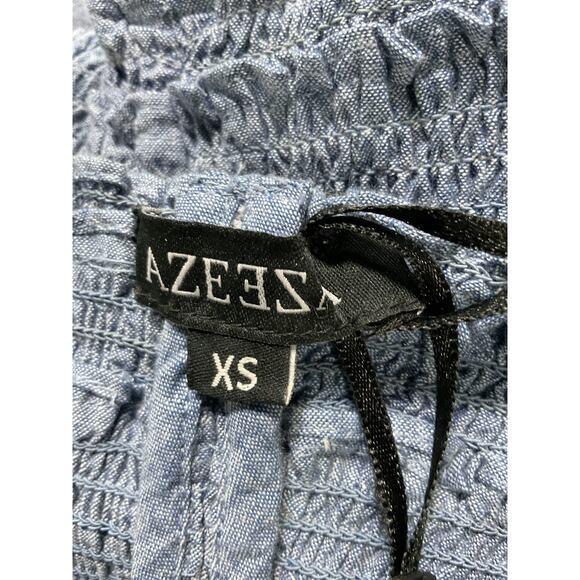 Azeeza 'Anya' Blue Mini Dress Size XS - NWT - Picture 4 of 5